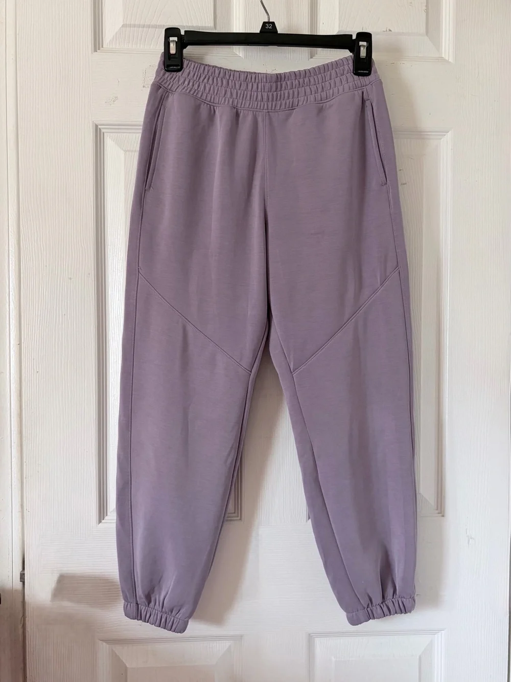 Danskin Lavender Purple Kids Matching Hoodie & Jogger Set Sweatshirt Sz L pant M